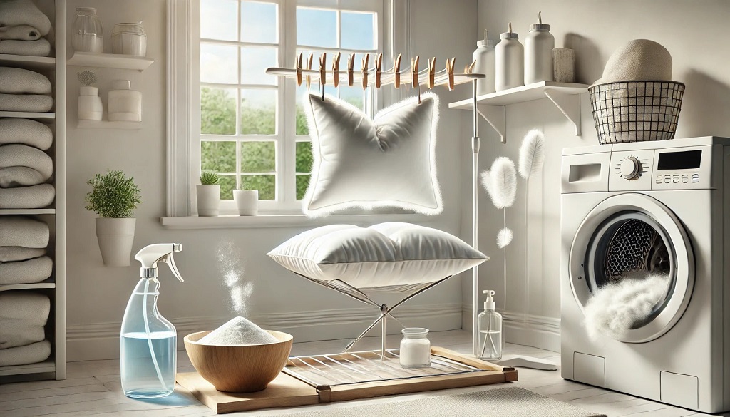 How to remove milk smell from pillow