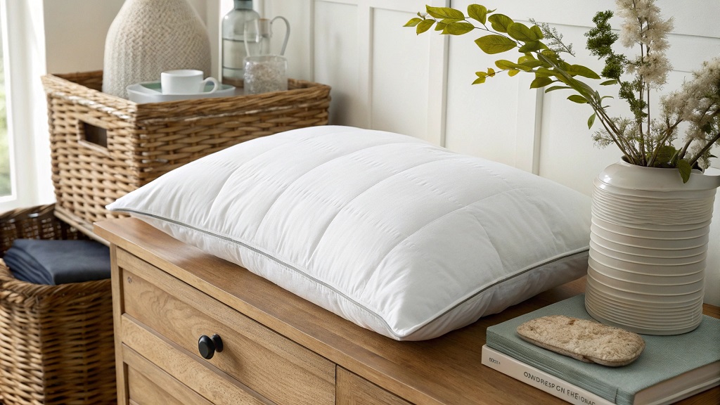 How do you refresh down pillows