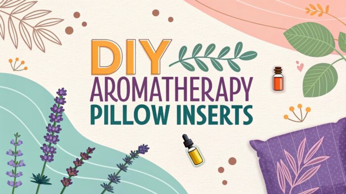 DIY Aromatherapy Pillow Inserts: A Comprehensive Guide