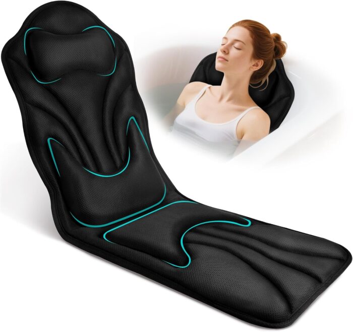 Atsuwell Full Body Bath Pillow for Bathtub (51″ × 17″)