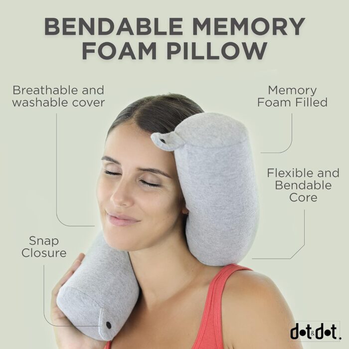 Is the Dot&Dot Twist the best travel pillow? We test its memory foam comfort, twistable design, and travel-readiness. Find out now!