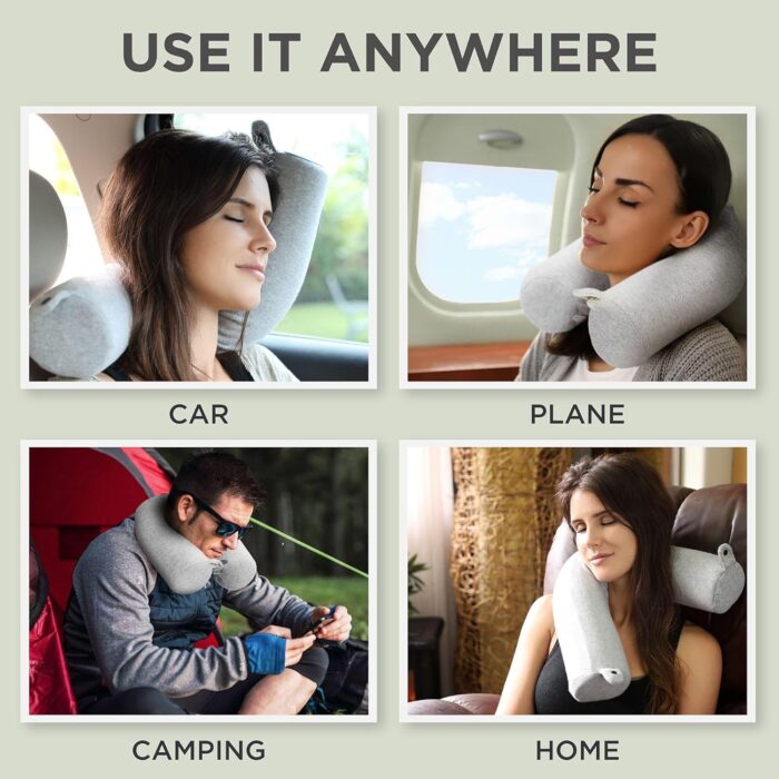 Detailed review of the Dot&Dot Twist Memory Foam Travel Pillow. Does its unique, bendable design really offer superior neck support? Find out now!