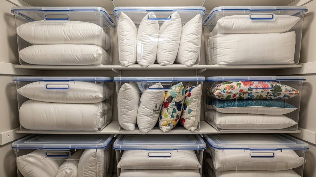 How Dust Affects Stored Pillows