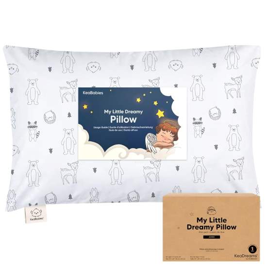 KeaBabies Jumbo Toddler Pillow