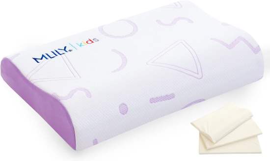 MLILY Adjustable Toddler Pillow for Sleeping