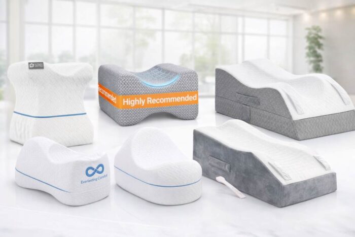 Best 7 Affordable Knee Replacement Wedge Pillow for Pain Free Sleep After Knee Replacement