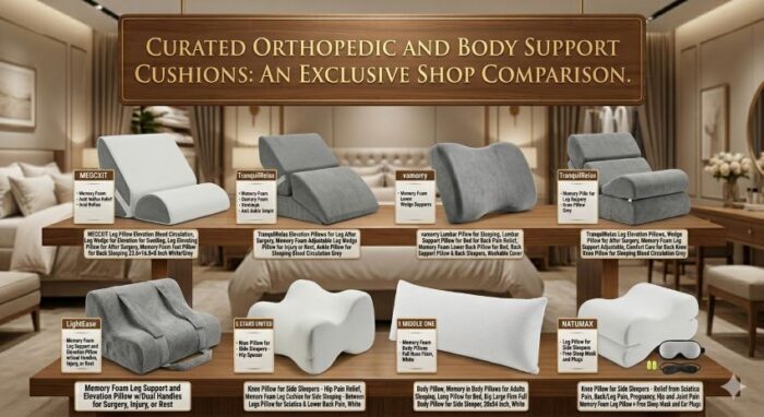 Best Affordable Knee Pillows for Side Sleepers in Texas (TX) – Why This Small Cushion Makes a Big Difference