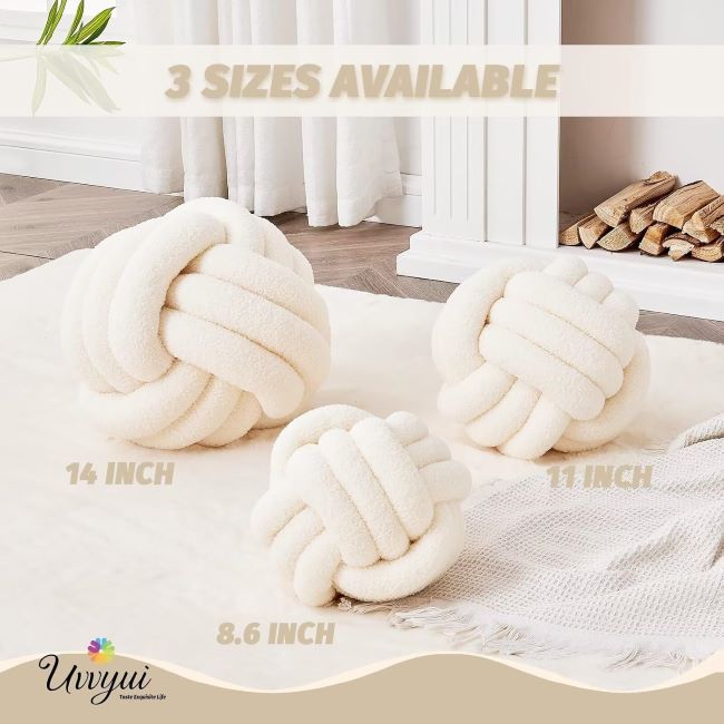 Best Uvvyui Knot Pillow Ball in Ohio (OH): Is It the Best Accent Pillow for Sofas, Beds & Cozy Spaces?