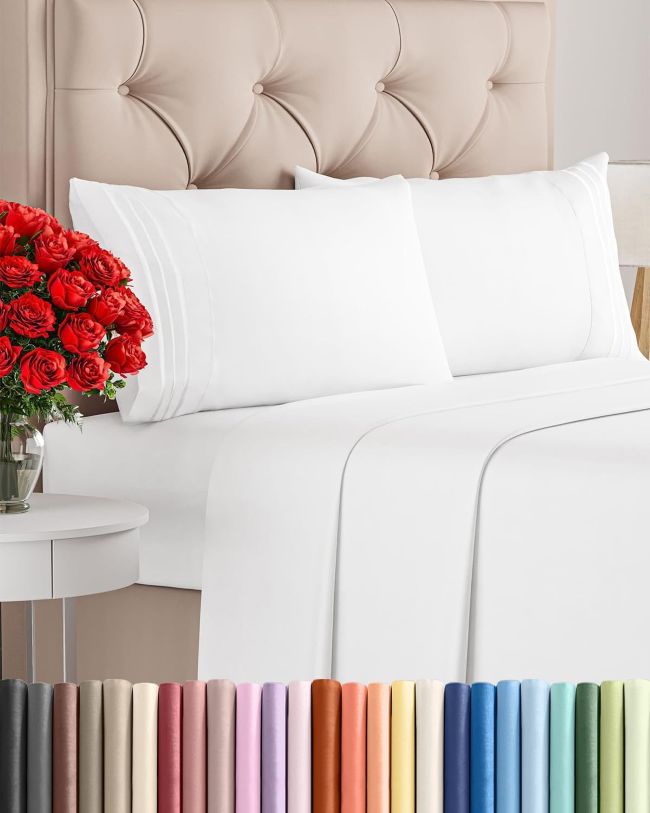Best CGK Unlimited White Queen Bed Sheets: Are They a Smart Choice for a Clean, Hotel-Inspired Bedroom Look?