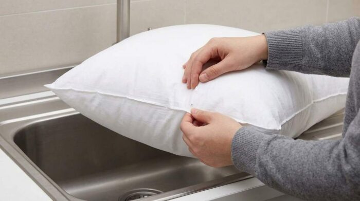 How To Wash Basic Home Goose Feather Pillow Insert?