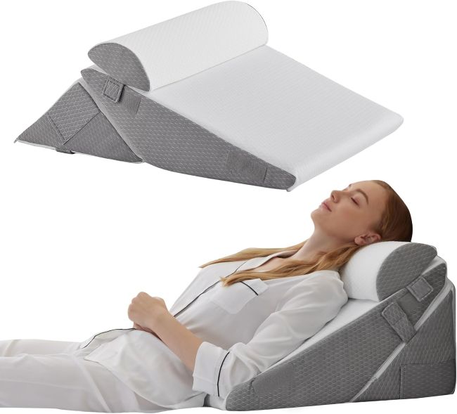 Bedluxe Wedge Pillow Set: Could It Be Right for Sleeping & Sitting?