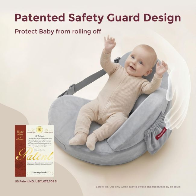 Momcozy CozyPro nursing pillow for baby feeding